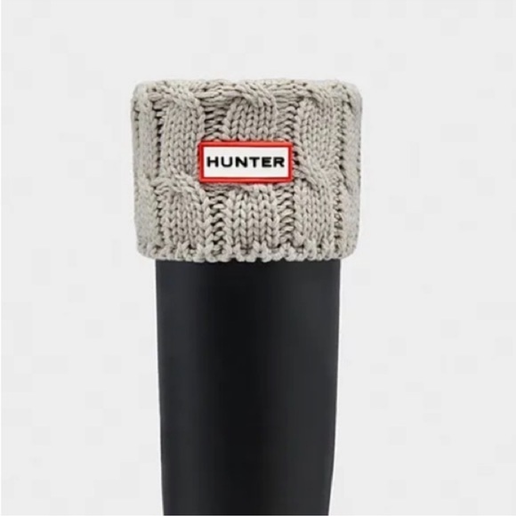 - Hunter Boot socks, tall, greige. NWT! Size women’s Large - Picture 2 of 4